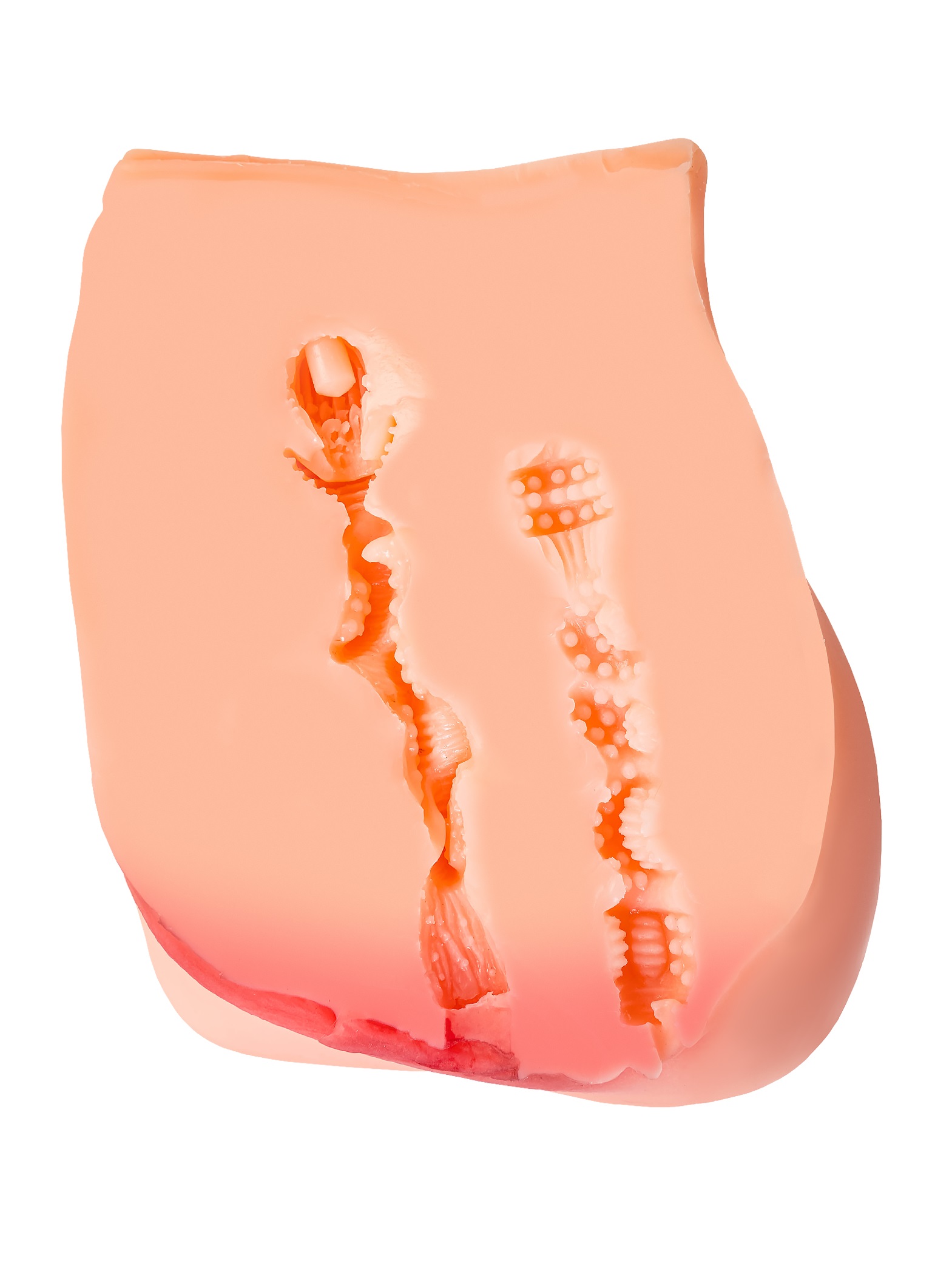 Мастурбатор-полуторс реалистичный два любовных входа