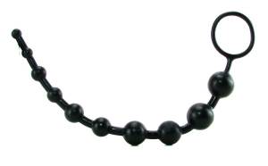Анальные бусы X-10 Beads Black