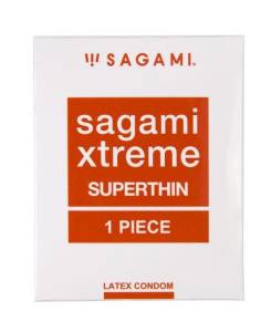 Презервативы Sagami Xtreme ультратонкие 1шт 