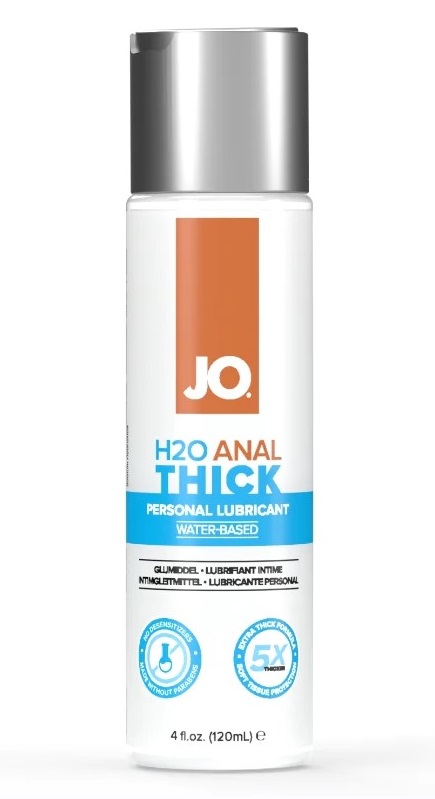 Густой анальный лубрикант JO H2O 120 мл
