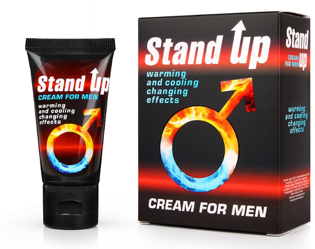 Контрастный крем для мужчин STAND UP