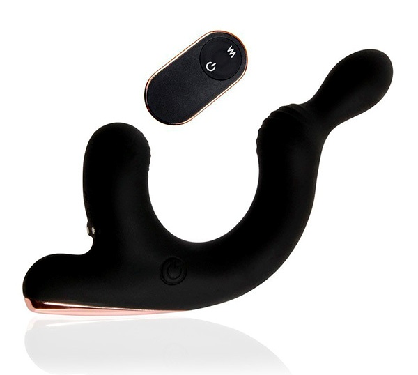 Анальный вибромассажер Vibe Massager со стимуляцией мошонки