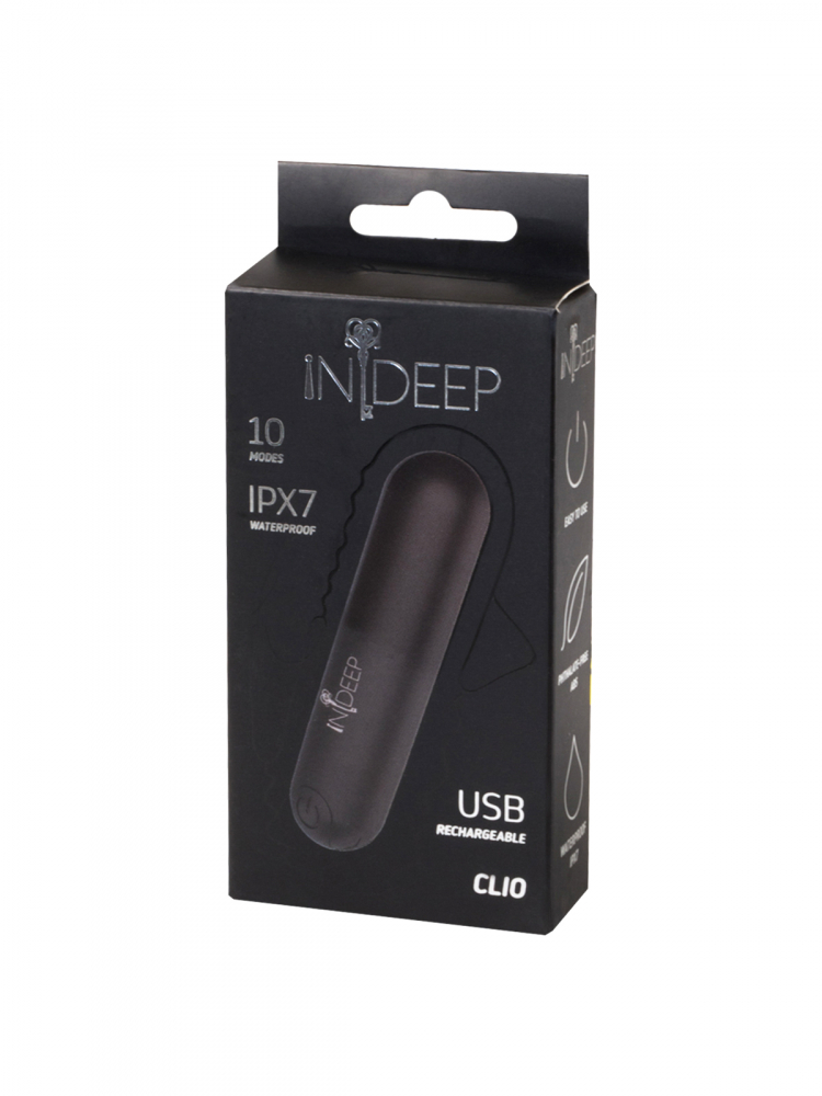 Вибропуля Indeep Clio Black USB