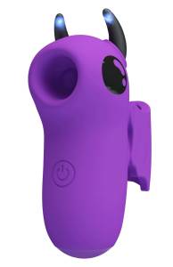 Вакуумный электростимулятор на палец Magic Devil Purple