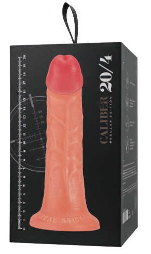 Реалистичный фаллоимитатор Caliber  20 см