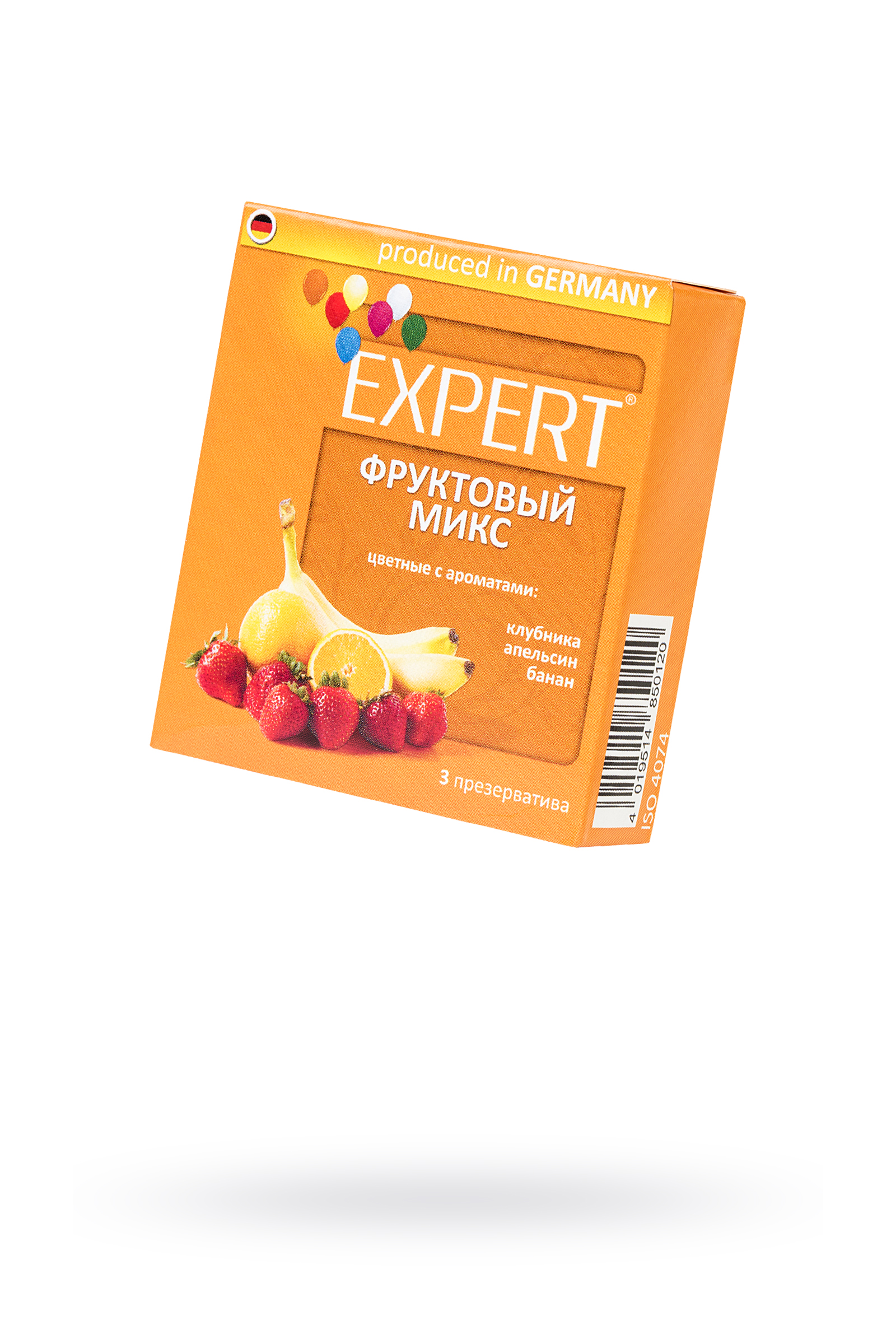 Презервативы Expert Фруктовый микс 3шт