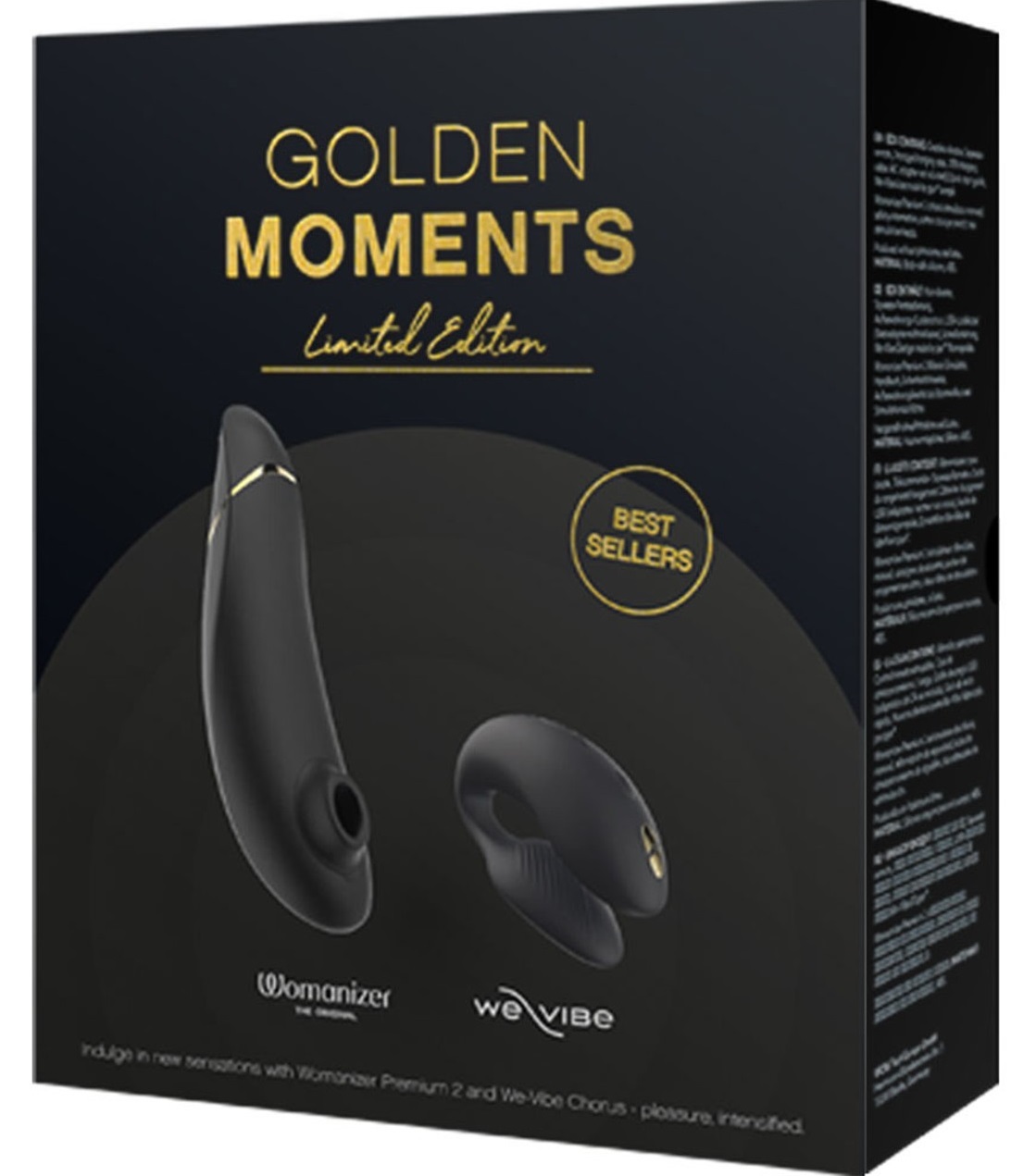 Набор Golden Moments: Womanizer Premium 2 + We-Vibe Chorus
