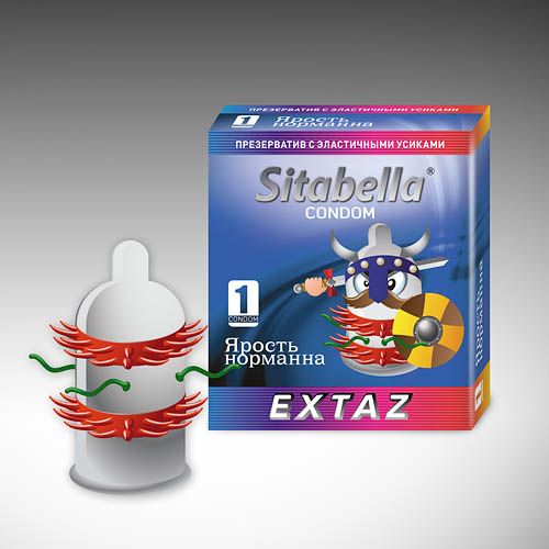 Презерватив Sitabella Extaz Ярость норманна