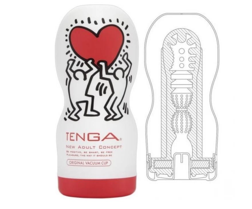 Мастурбатор TENGA Keith Haring Cup Deep Throat