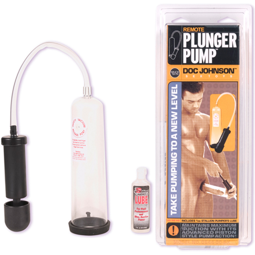 Вакуумная мужская помпа Remote Plunger