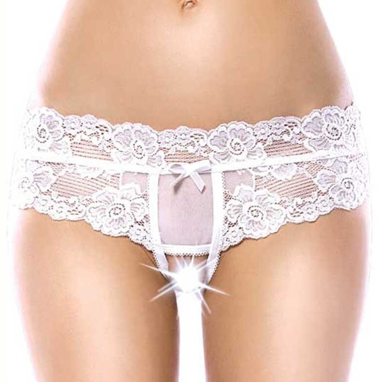 Белые стринги с доступом 46-48