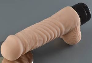 Многоскоростной вибратор с рельефом 