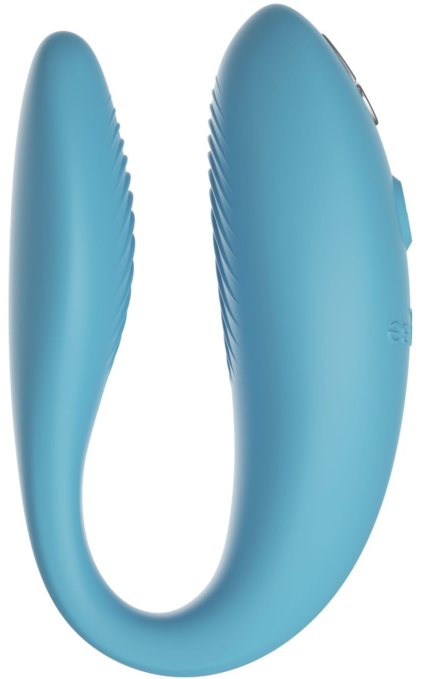 Вибромассажер для пар We-Vibe Sync Go blue