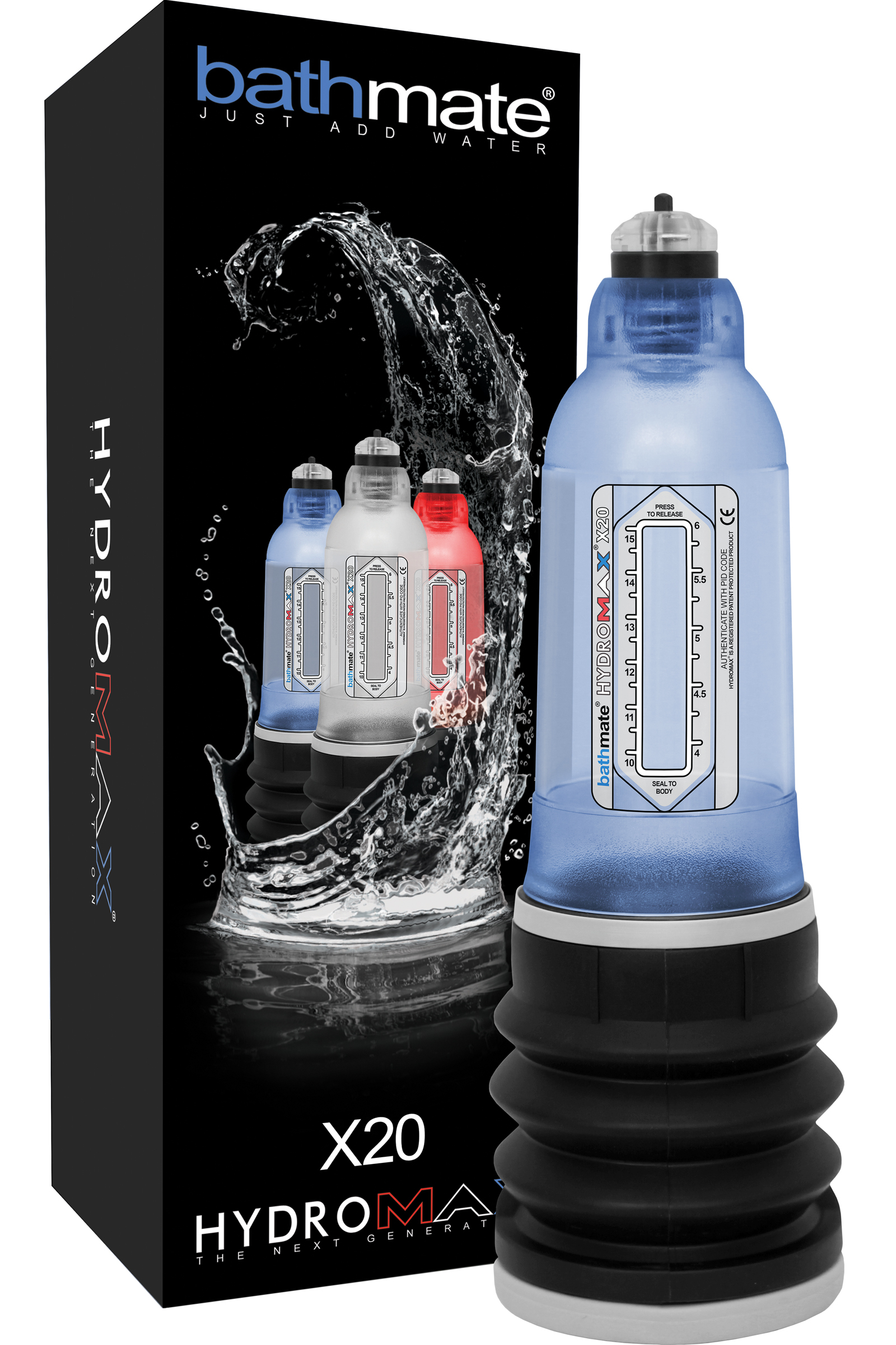 Гидронасос Для Увеличения Члена Bathmate Hydromax X20 Blue