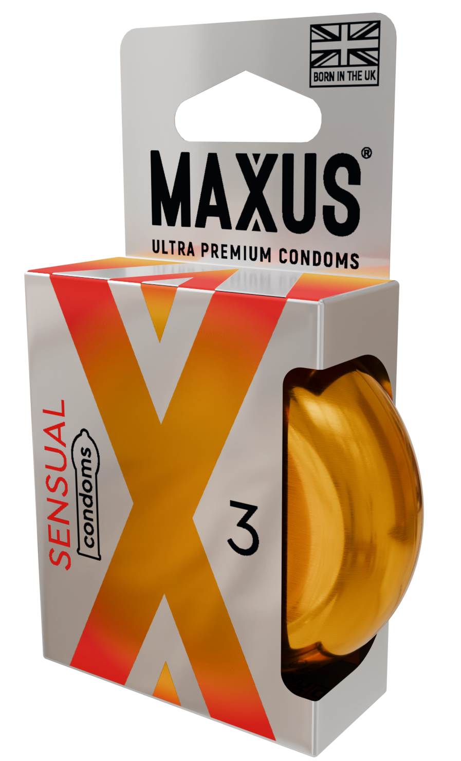 Презервативы анатомические MAXUS Sensual №3