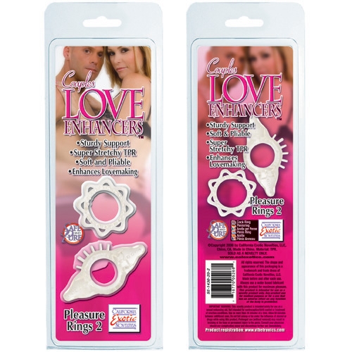 Два эрекционных кольца Love Enhancers 2