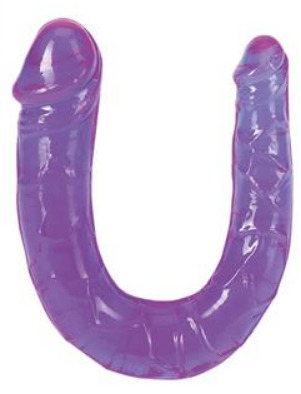 Фаллоимитатор двухголовый Purple