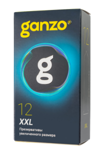 Презервативы увеличенные  GANZO XXL 12 шт 