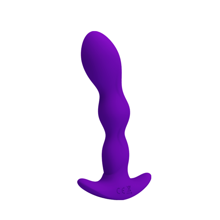 Силиконовый анальный стимулятор purple