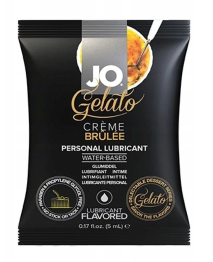 Саше лубрикант JO Gelato Creme Brulee 5ml