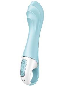 Голубой вибромассажер  Air Pump 