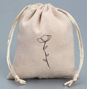 Мешок замшевый  Чувство 10 × 12 см 