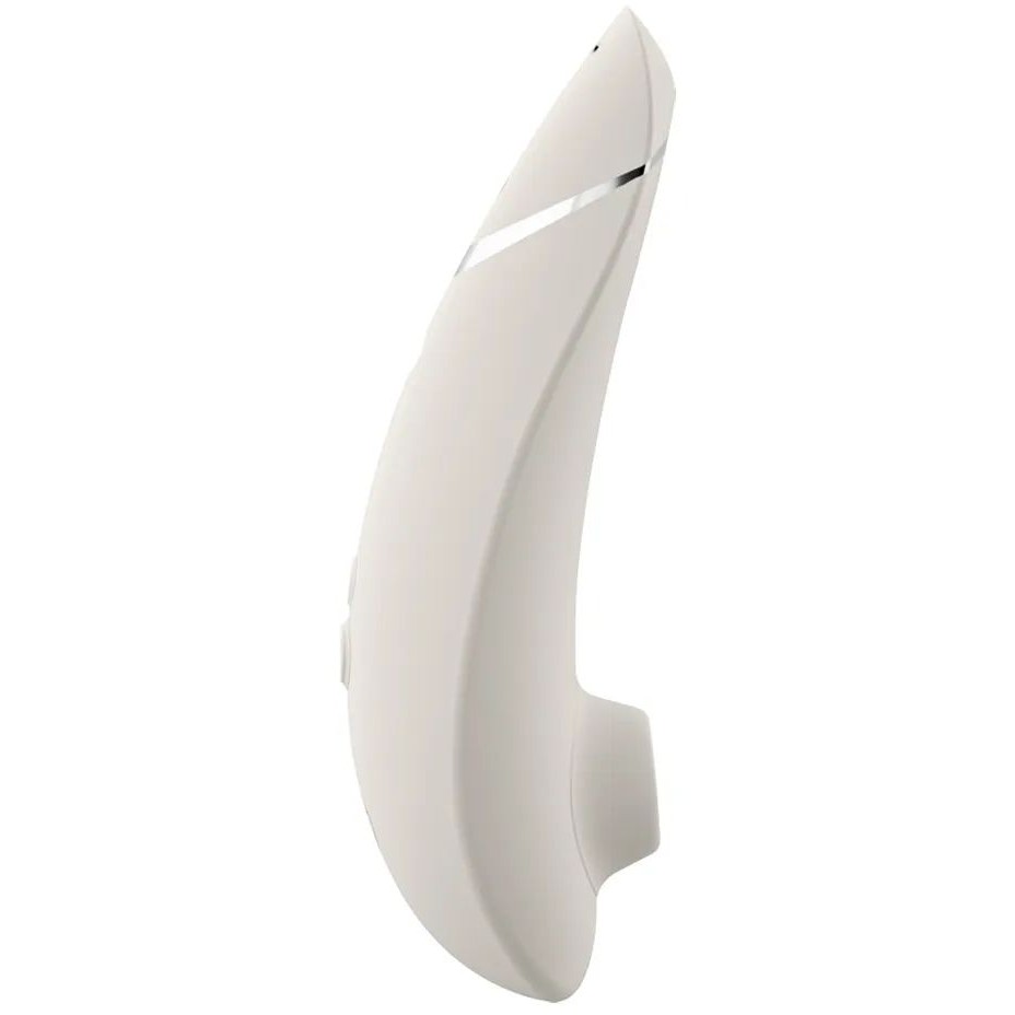Серый клиторальный стимулятор Womanizer Premium 2