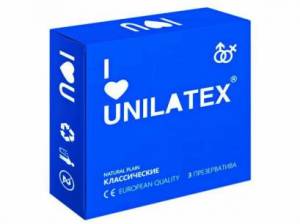 Презервативы Unilatex Natural Plain 3шт 