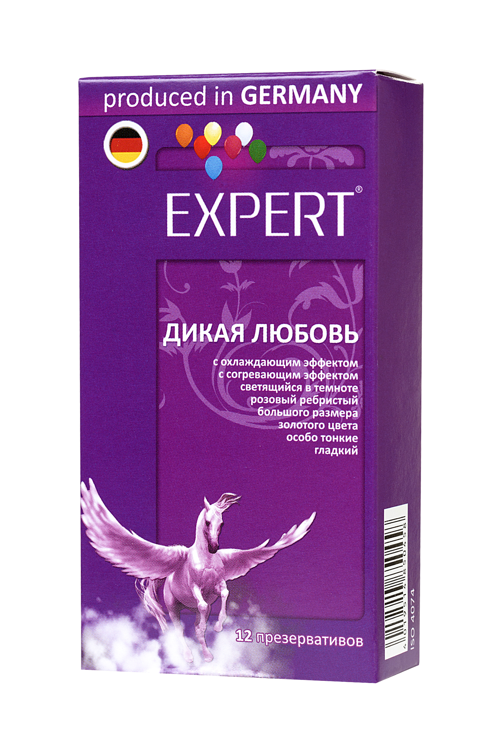 Презервативы Expert Дикая любовь 12шт
