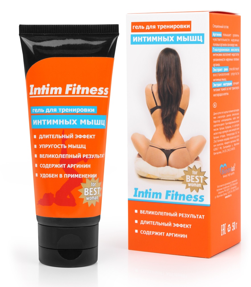 Гель для тренировки интимных мышц INTIM FITNESS