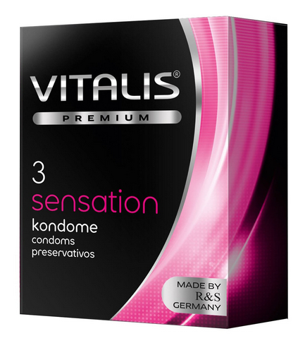 Презервативы VITALIS  №3 Sensation