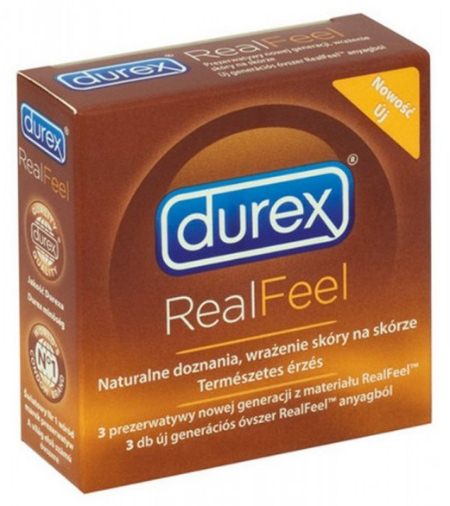 Презервативы Durex Real Feel 3 шт