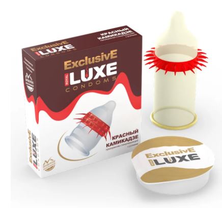 Презерватив Luxe Красный Камикадзе