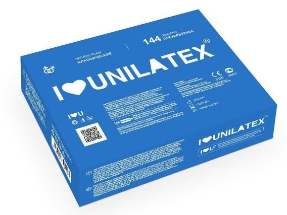 Презервативы Unilatex Natural Plain 144 шт