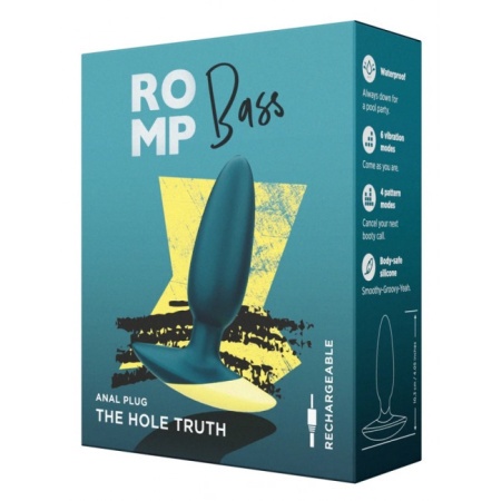 Анальная вибровтулка Romp Bass