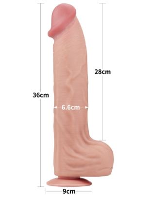 Супер дилдо 28 см