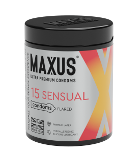Презервативы MAXUS Sensual 15шт анатомические 