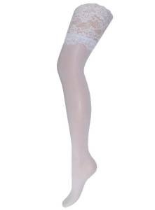 Чулки белые 4 