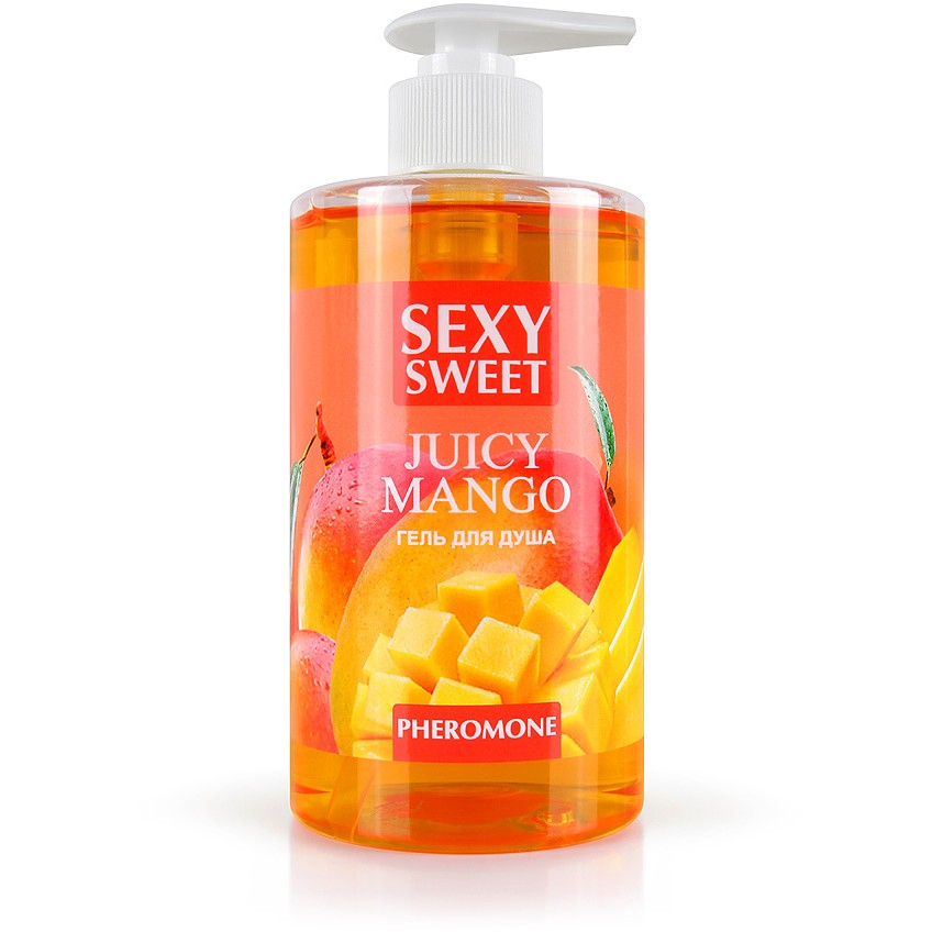Гель для душа с феромонами Juicy mango 430 мл