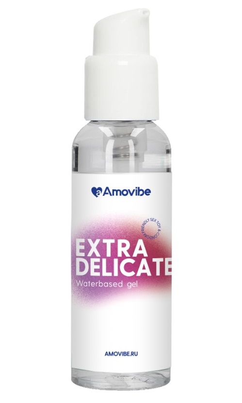 Гель на водной основе Amovibe Extra Delicate 100 мл без глицерина