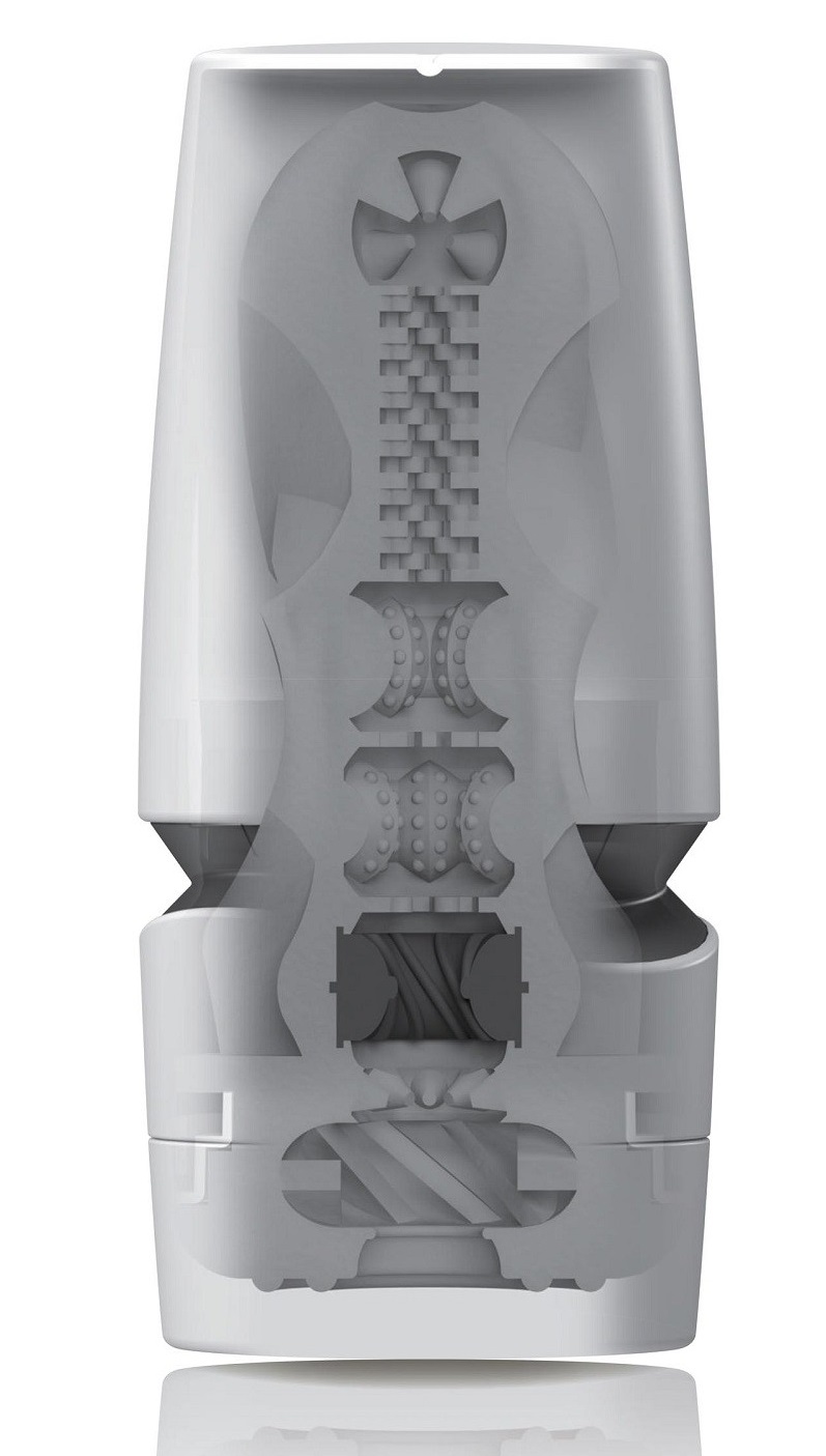 Мастурбатор Tenga  Aero Silver Ring с регулировкой всасывания