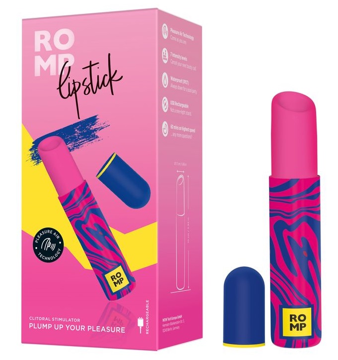 Клиторальный стимулятор Romp Lipstick