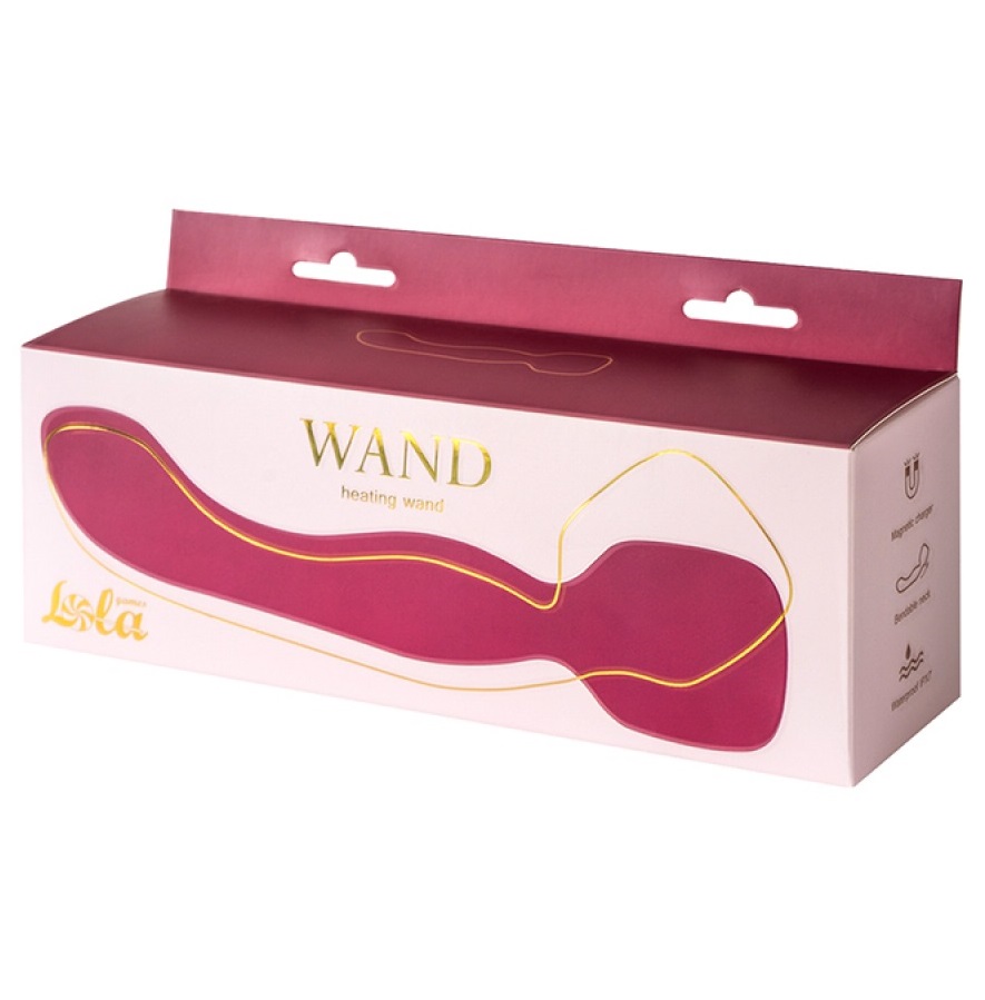 Стимулятор с нагревом Heating Wand Red