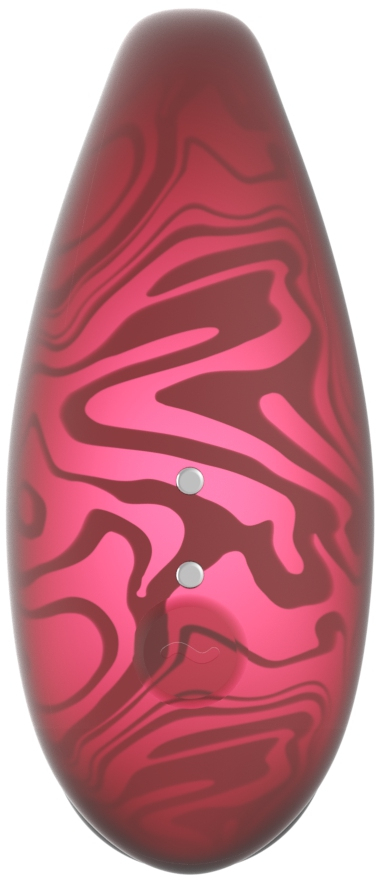 Парный вибромассажер AMOVIBE TWIN+ красный с пультом и приложением