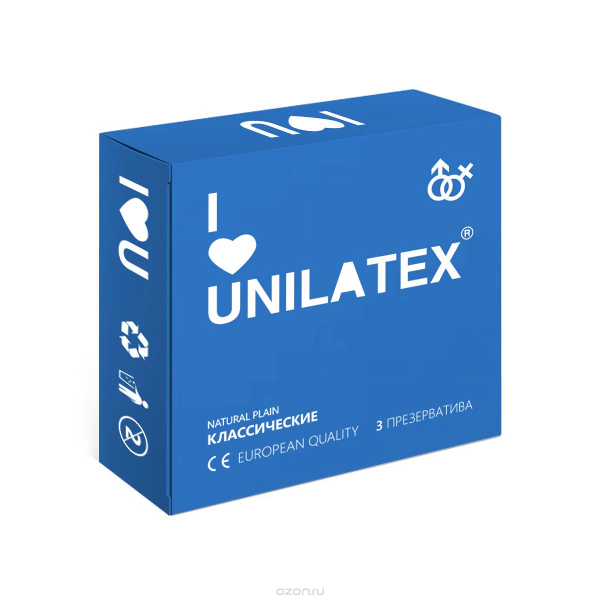 Презервативы Unilatex Natural Plain 3шт