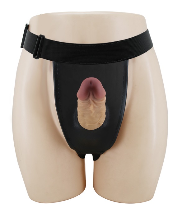 Полый страпон для мужчин и женщин с мягкой головкой