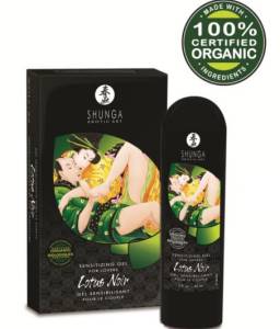 Возбуждающий гель Shunga  Lotus Noir 60 МЛ 