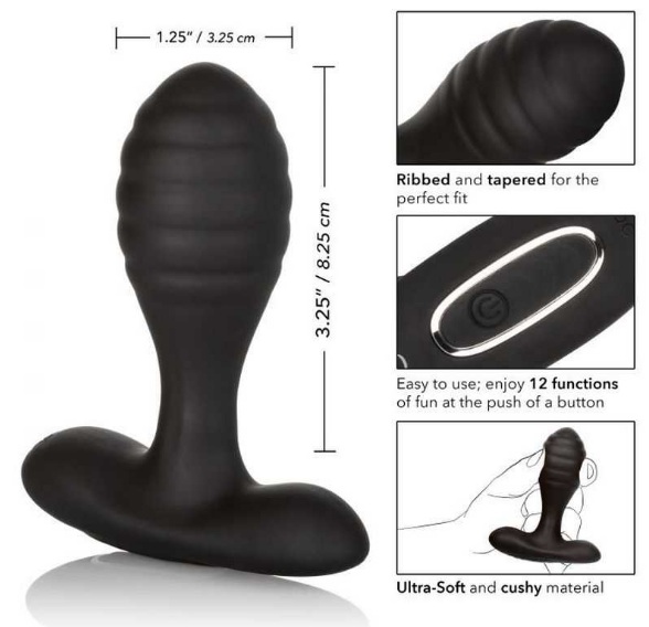 Анальная пробка для ношения с функцией памяти