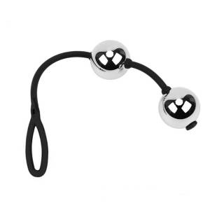 Универсальные шарики на сцепке металлические 2 шт по 3 см 