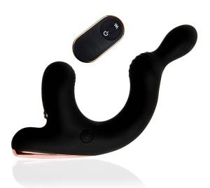 Анальный вибромассажер Vibe Massager со стимуляцией мошонки 
